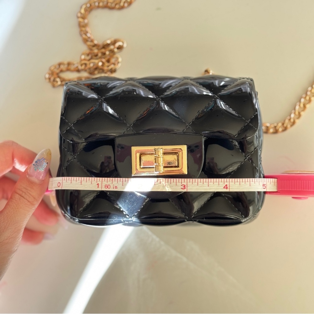 Tiny Black Purse - image 7